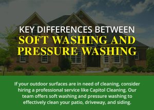 Key Differences Between Soft Washing and Pressure Washing